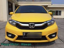 2018 Honda Brio 1.2 Satya E CVT Matic like new Km 10rb Plat F Bogor