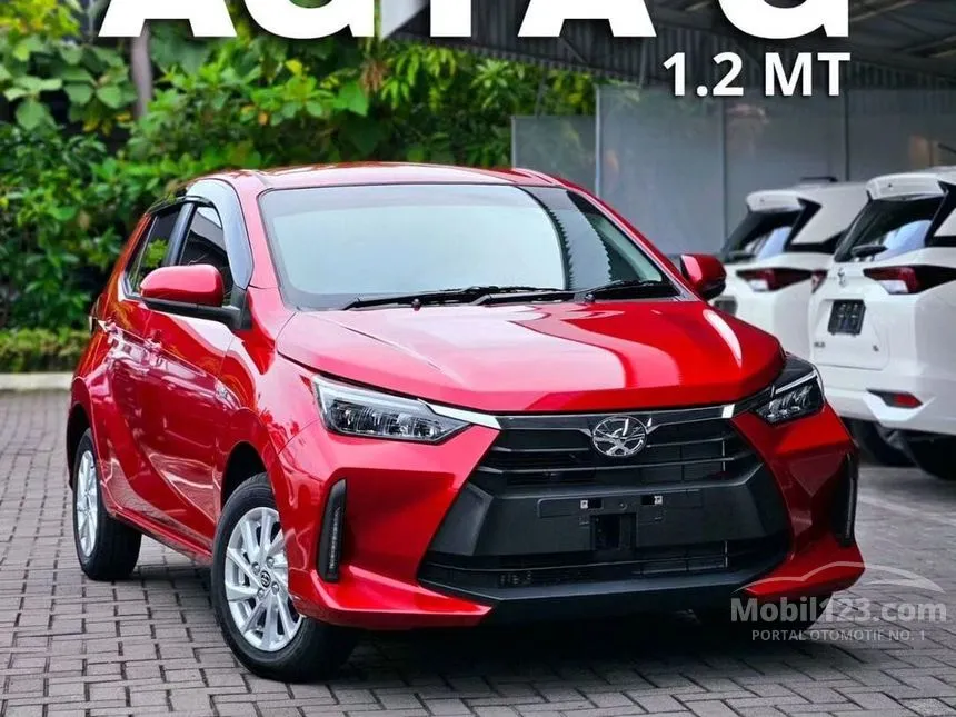 Jual Mobil Toyota Agya 2024 G 1.2 di Kalimantan Timur Manual Hatchback Merah Rp 164.400.000