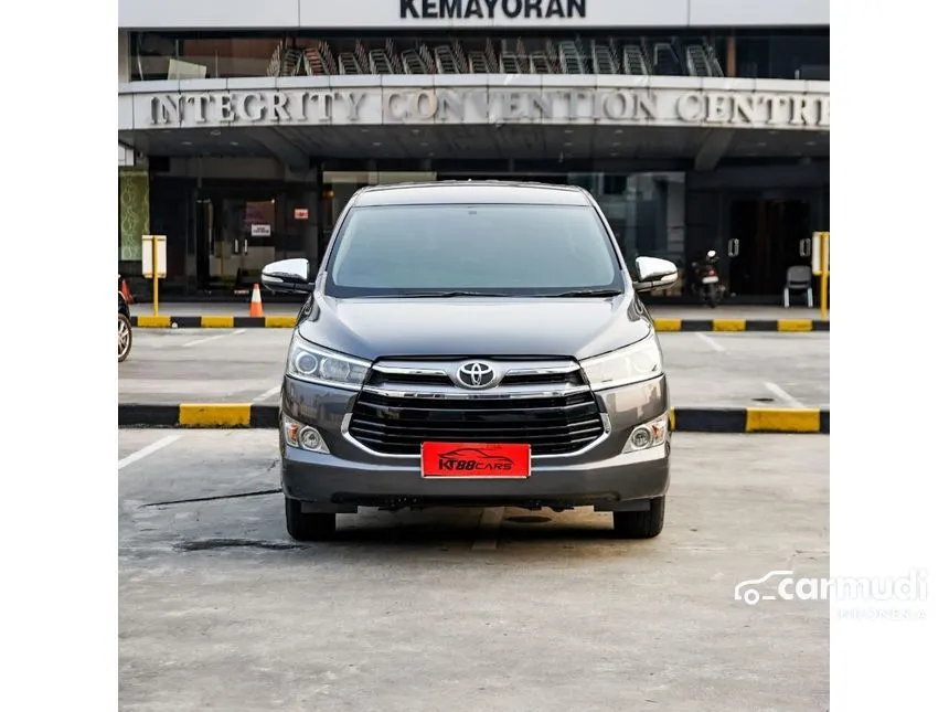 Jual Mobil Toyota Kijang Innova 2017 Q 2.0 di DKI Jakarta Automatic MPV Abu