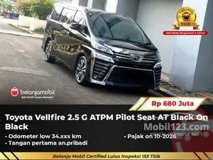 2021 Toyota Vellfire 2.5 G MPV