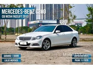 2013 Mercedes-Benz C200 1.8 CGI Sedan