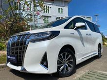 2020 Toyota Alphard 2.5 G Van Wagon Nik2018 Facelift Hybrid Executive Lounge CBU White On Beige Full Electric #AUTOHIGH