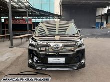 2017 Toyota Vellfire 2.5 G ATPM Van Wagon Pemakaian 2018 (Km 9rb) Asli ANTIK Tangan Pertama
