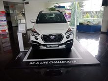 Datsun Cross 1.2 cvt 2018 Diskon gede bgt promo akhir tahun bunga rendah syariah dp rendah bisa trade in avanza xenia livina vios jazz brio