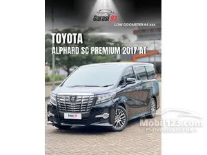 2017 Toyota Alphard 2.5 GSC Package MPV