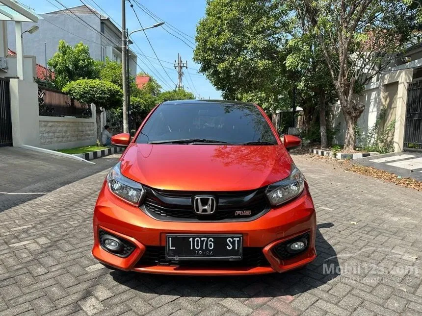 Jual Mobil Honda Brio 2019 RS 1.2 di Jawa Timur Automatic Hatchback Orange Rp 174.000.000