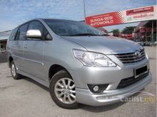 Toyota Innova 2.0G FACELIFT TRD(A)CAMERA DVD GPS