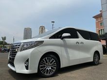 ALPHARD 2.5 G ATPM 2017 WHITE ON BEIGE TDP 150JT