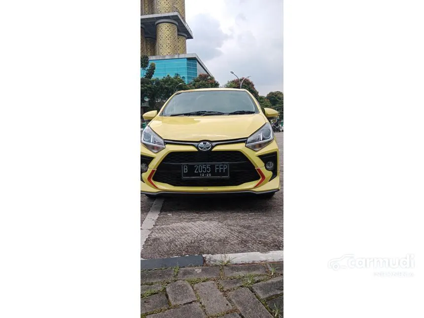 Jual Mobil Toyota Agya 2020 TRD 1.2 di Jawa Barat Manual Hatchback Kuning Rp 126.000.000