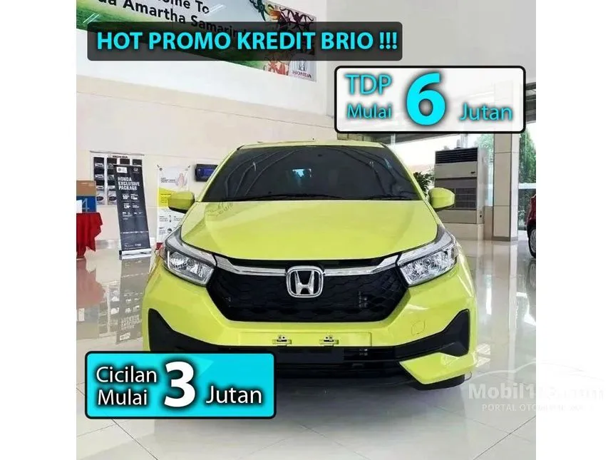 Jual Mobil Honda Brio 2023 E Satya 1.2 di DKI Jakarta Automatic Hatchback Kuning Rp 139.900.000