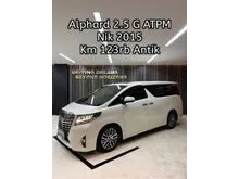 2015 Toyota Alphard 2.5 G MPV