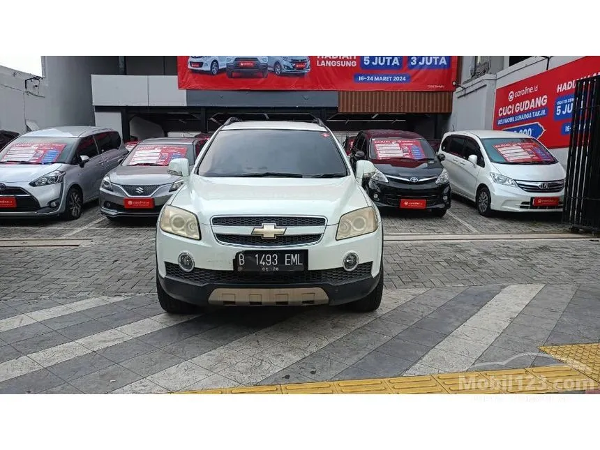 Jual Mobil Chevrolet Captiva 2011 2.0 di Jawa Barat Automatic SUV Putih Rp 112.000.000