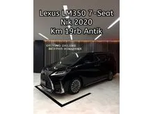 2020 Lexus LM 350 3.5 7 Seater MPV