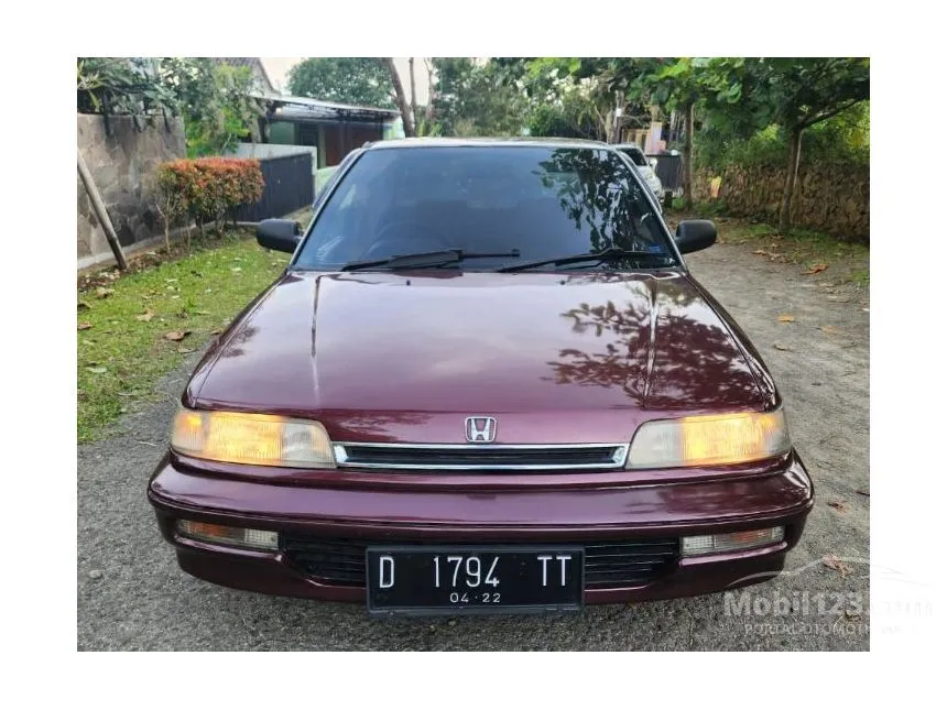 Jual Mobil Honda Civic 1991 1.5 di Jawa Barat Manual Sedan Marun Rp 39.500.000