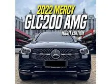 2022 Mercedes-Benz GLC200 2.0 Night Edition AMG Line SUV Black Mercy GLC 200 Hitam