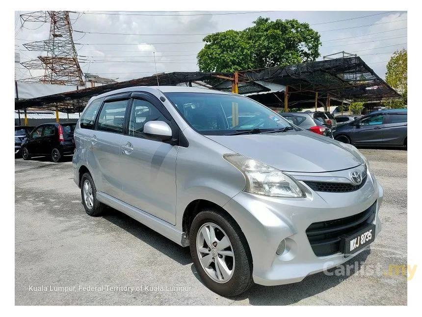 2012 Toyota Avanza S MPV