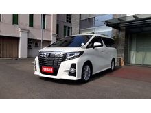 BEST PRICE Toyota Alphard 2.5 S Audioless AT 2015 White on Black Tangan Pertama dari baru Low Km 30ribuan Terawat Record