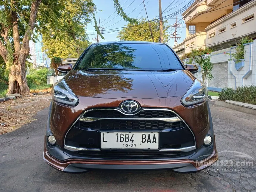 Jual Mobil Toyota Sienta 2017 Q 1.5 di Jawa Timur Automatic MPV Coklat Rp 184.999.999