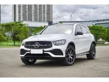 2022 Mercedes-Benz GLC200 2.0 Night Edition AMG Line SUV White on Black X253 Odo 18 Rb (TERMURAH)