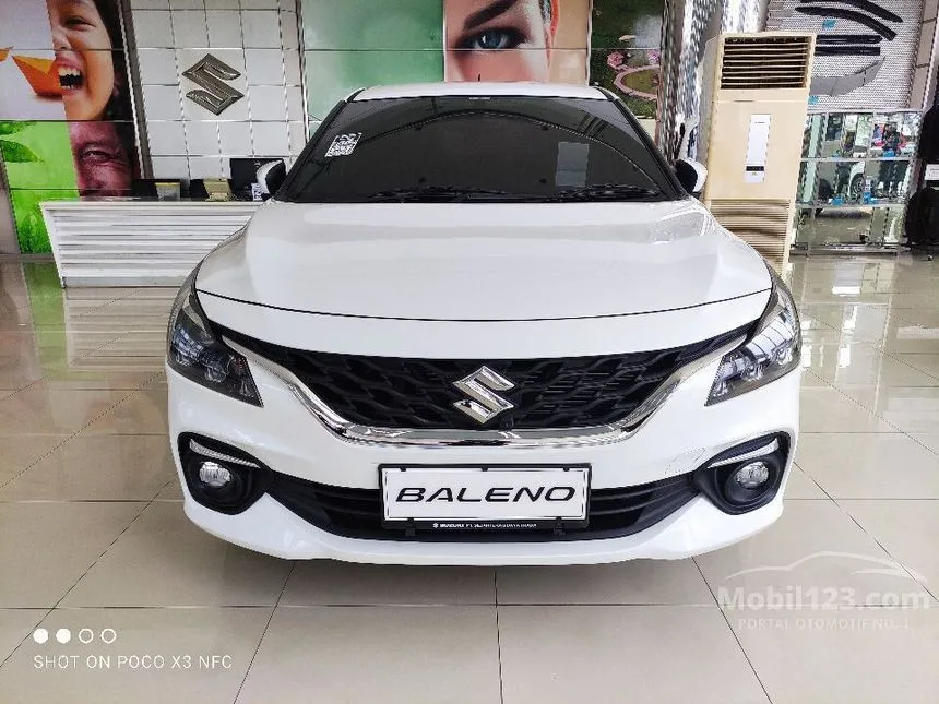 Jual Mobil Suzuki Baleno 2024 1.5 di Banten Automatic Hatchback Putih Rp 230.900.000