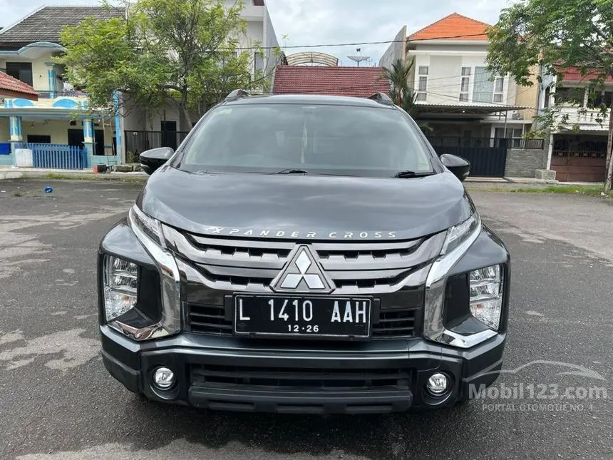 Jual Mobil Mitsubishi Xpander 2021 CROSS Black Edition Rockford Fosgate 1.5 di Jawa Timur Automatic Wagon Abu