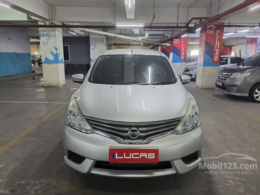 Jual Mobil Nissan Grand Livina 2015 SV 1.5 di DKI Jakarta Manual MPV Silver Rp 95.000.000