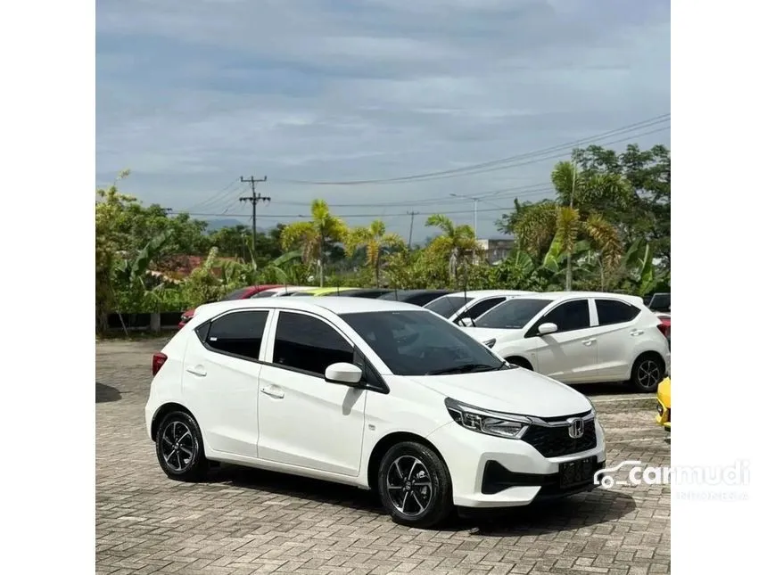 Jual Mobil Honda Brio 2024 E Satya 1.2 di Jawa Barat Automatic Hatchback Putih Rp 186.200.000