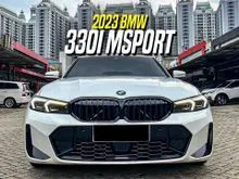 2023 BMW 330i 2.0 M Sport Pro Sedan White on Black Msport iDrive8 Putih