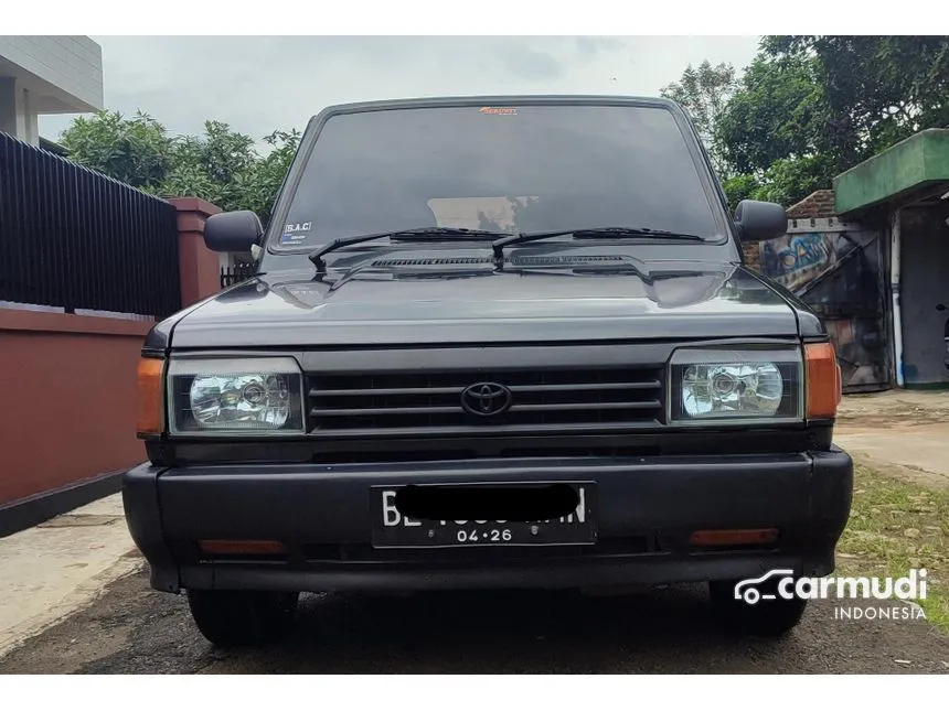 Jual Mobil Toyota Kijang 1992 1.5 di Lampung Manual MPV Minivans Hitam Rp 41.000.000