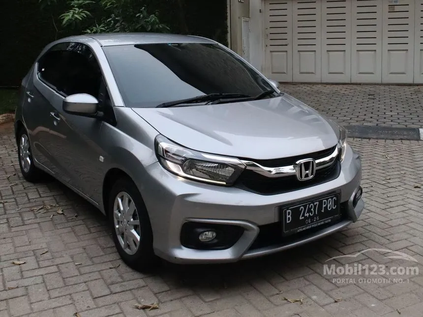 Jual Mobil Honda Brio 2021 E Satya 1.2 di Banten Automatic Hatchback Silver Rp 158.000.000
