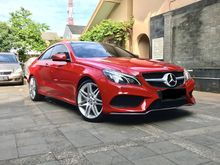 Mercy E250 AMG coupe facelift 2014 red on black panoramic keyless