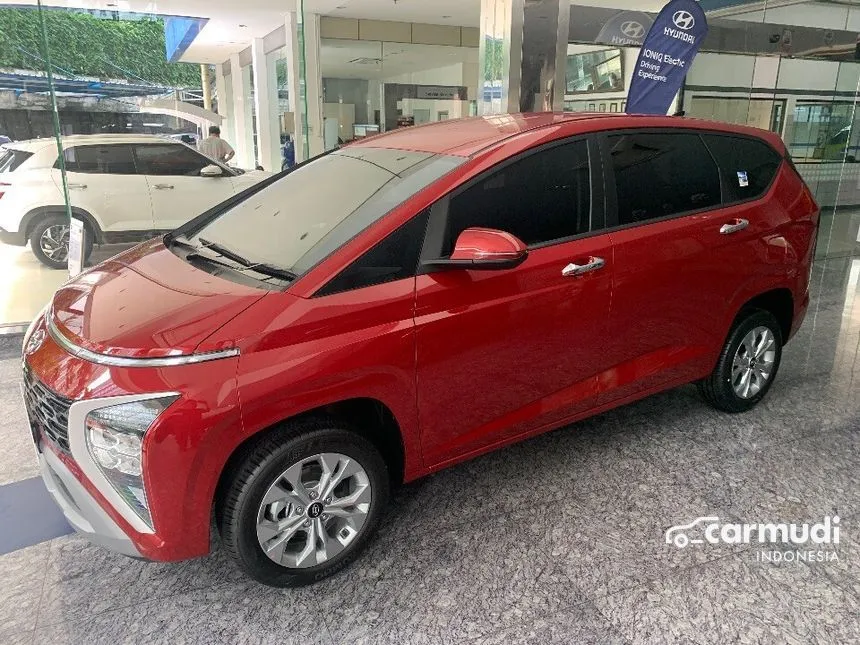 Jual Mobil Hyundai Stargazer 2024 Essential 1.5 di DKI Jakarta Automatic Wagon Merah Rp 250.000.000