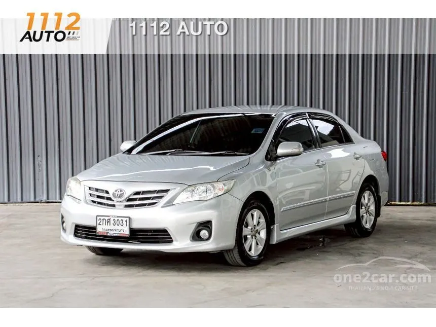 2013 Toyota Corolla Altis G Sedan