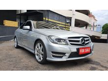 Mercedes Benz C250 Coupe AMG Line CBU Panoramic 2012 Silver - Low Miles 20ribuan - Kredit DP Ringan bisa nego - MURAH