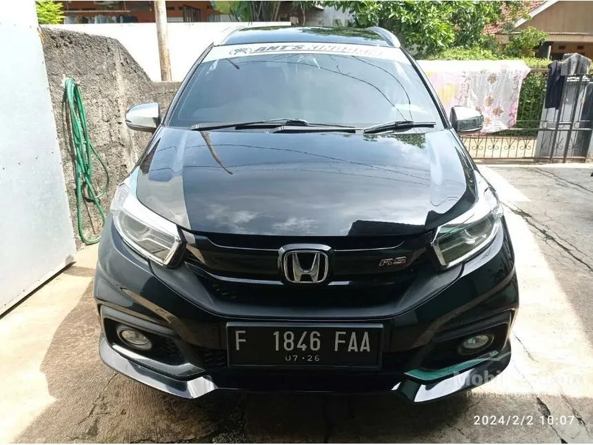 Jual Mobil Honda Mobilio 2021 RS 1.5 di Jawa Tengah Automatic MPV Hitam Rp 197.000.000