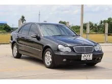 2002 Mercedes-Benz C200 Kompressor 2.0 W203 (ปี 01-07) Elegance Sedan