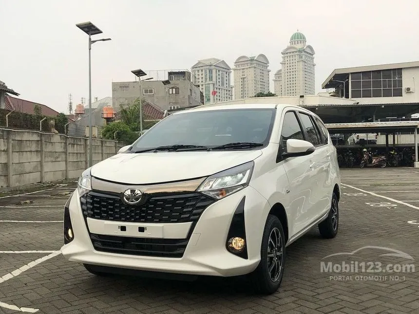 Jual Mobil Toyota Calya 2024 G 1.2 di Banten Manual MPV Putih Rp 159.400.000