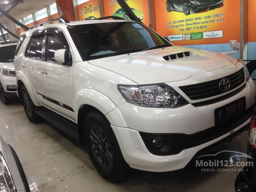 Jual Mobil Toyota Fortuner 2013 G TRD 2.5 di DKI Jakarta 