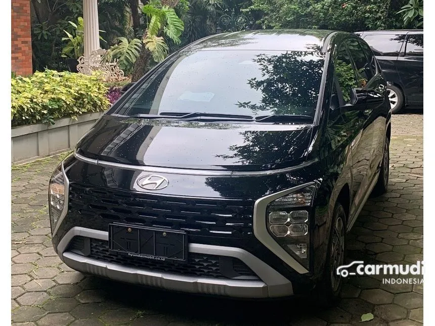 Jual Mobil Hyundai Stargazer 2024 Prime 1.5 di DKI Jakarta Automatic Wagon Hitam Rp 288.000.000