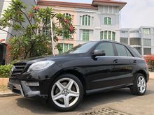 2015 Mercedes-Benz ML400 3.0 W166 SUV Nik2015 Black On Beige Km39rb Record V6 333Hp PBD TDP.175JT