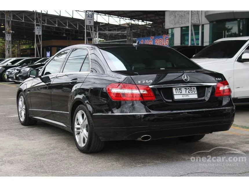 2012 Mercedes-Benz E250 Avantgarde CGI BlueEFFICIENCY Sedan