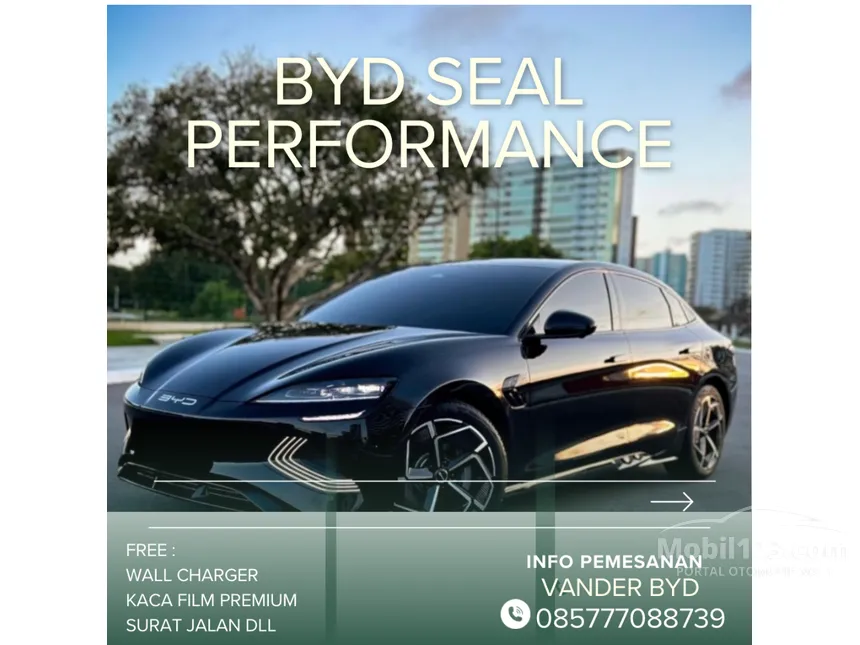 Jual Mobil BYD Seal 2024 Performance AWD di Banten Automatic Sedan Hitam Rp 719.000.000