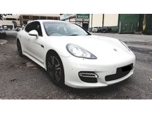 Porsche Panamera 4.8 Turbo 500HP POWERFUL LUXURIOUS SEDAN ON THE ROAD