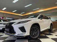 2020 Lexus RX 300 2.0 F Sport SUV Nik2020 White On Black Km20rb Antik Panoramic Sunroof PBD #AUTOHIGH #BEST DEAL #RX300