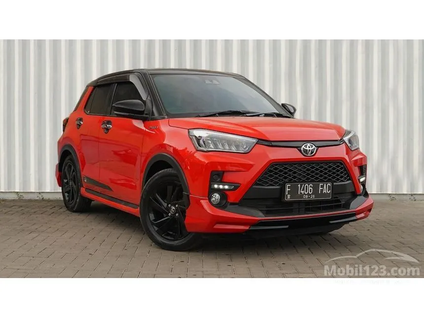 Jual Mobil Toyota Raize 2021 GR Sport TSS 1.0 di Jawa Barat Automatic Wagon Merah Rp 225.000.000
