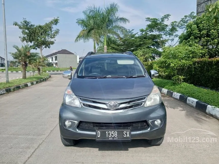Jual Mobil Toyota Avanza 2012 G 1.5 di Jawa Barat Manual MPV Abu