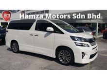 2013 Toyota Vellfire 2.4L GOLDEN EYE FULL SPEC unreg
