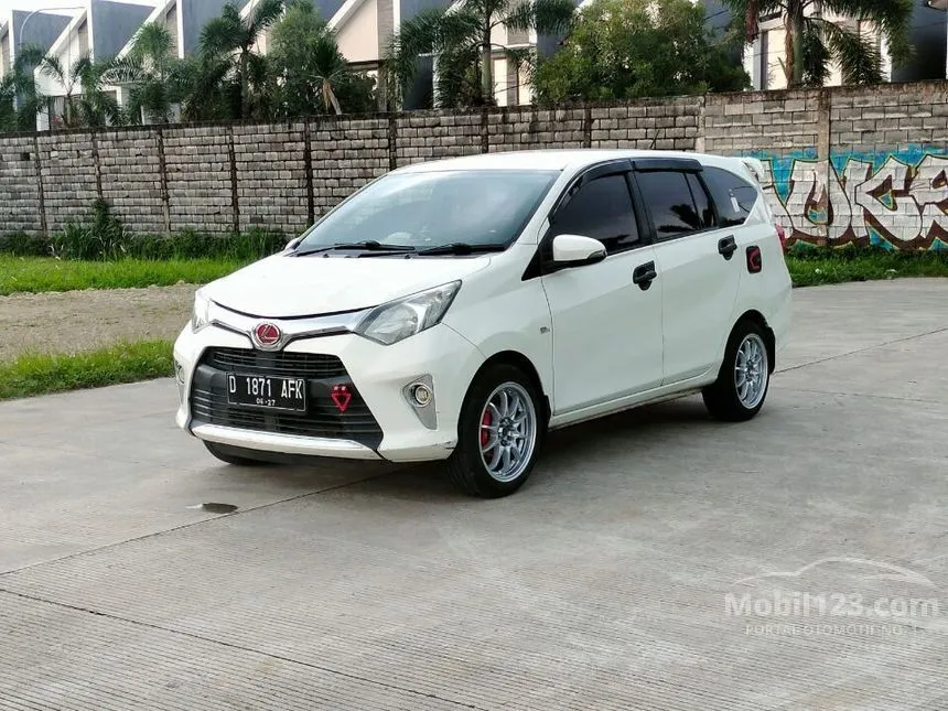 Jual Mobil Toyota Calya 2017 G 1.2 di Jawa Barat Automatic MPV Putih Rp 110.000.000