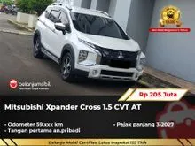2021 Mitsubishi Xpander Cross 1.5 Premium MPV CVT AT Putih Mutiara NIK 2021 [ PAJAK PANJANG ]