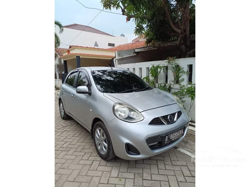 Jual Mobil Nissan March 2014 1.2L 1.2 di Banten Automatic Hatchback Silver Rp 90.000.000